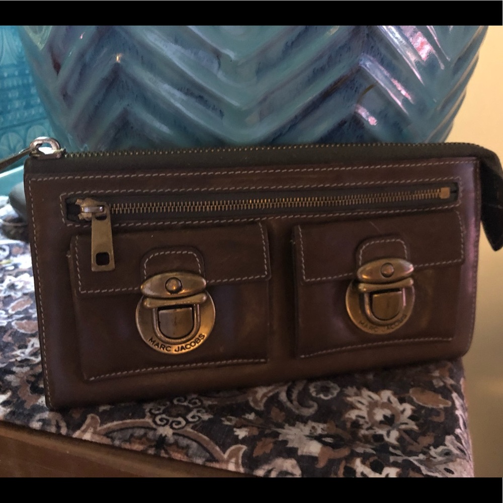 Marc Jacobs Leather Wallet/clutch